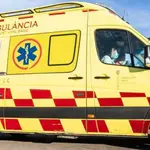 Ambulancia del 061 de soporte vital básico