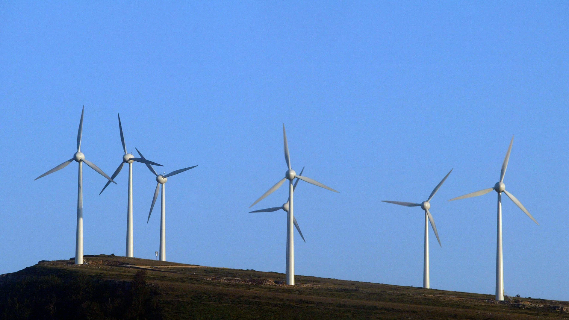 Aerogeneradores en Tierra de Campos