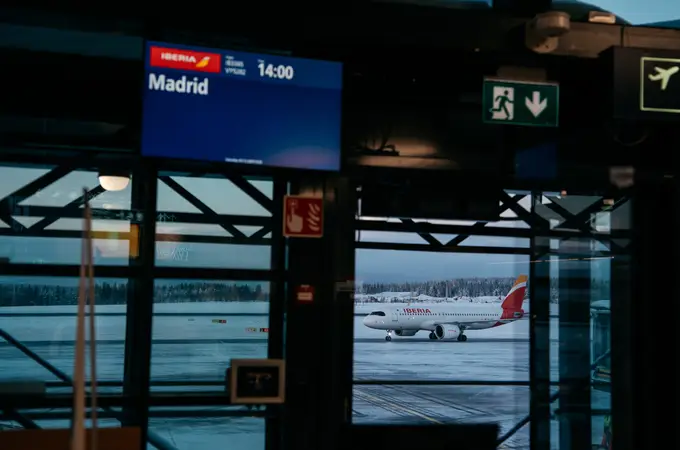 Iberia inaugura sus vuelos directos entre Madrid y Laponia