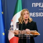 Italian Prime Minister Giorgia Meloni visits Serbia