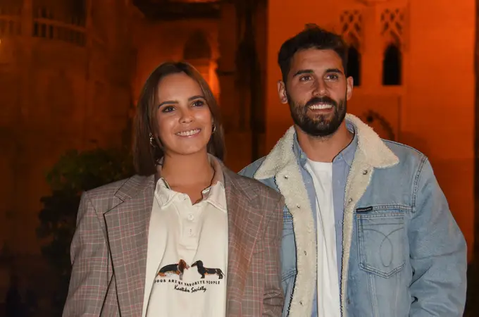 Gloria Camila y su novio, dos enamorados en Sevilla: 