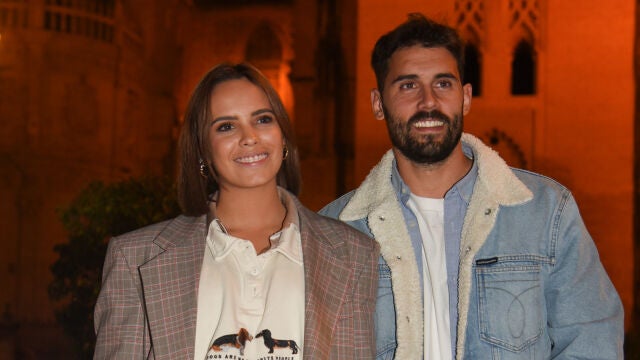 Gloria Camila y David García, su novio