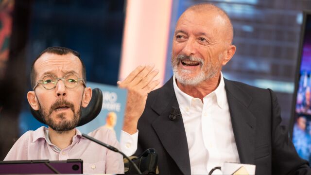 Echenique y Arturo Pérez-Reverte