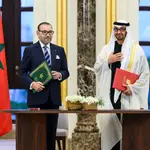 El presidente emiratí recibe a Mohamed VI y una delegación de ocho ministros marroquíes