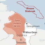 Zona minera de El Esequibo