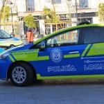 Un vehículo policial de Castilleja de la Cuesta (Sevilla)