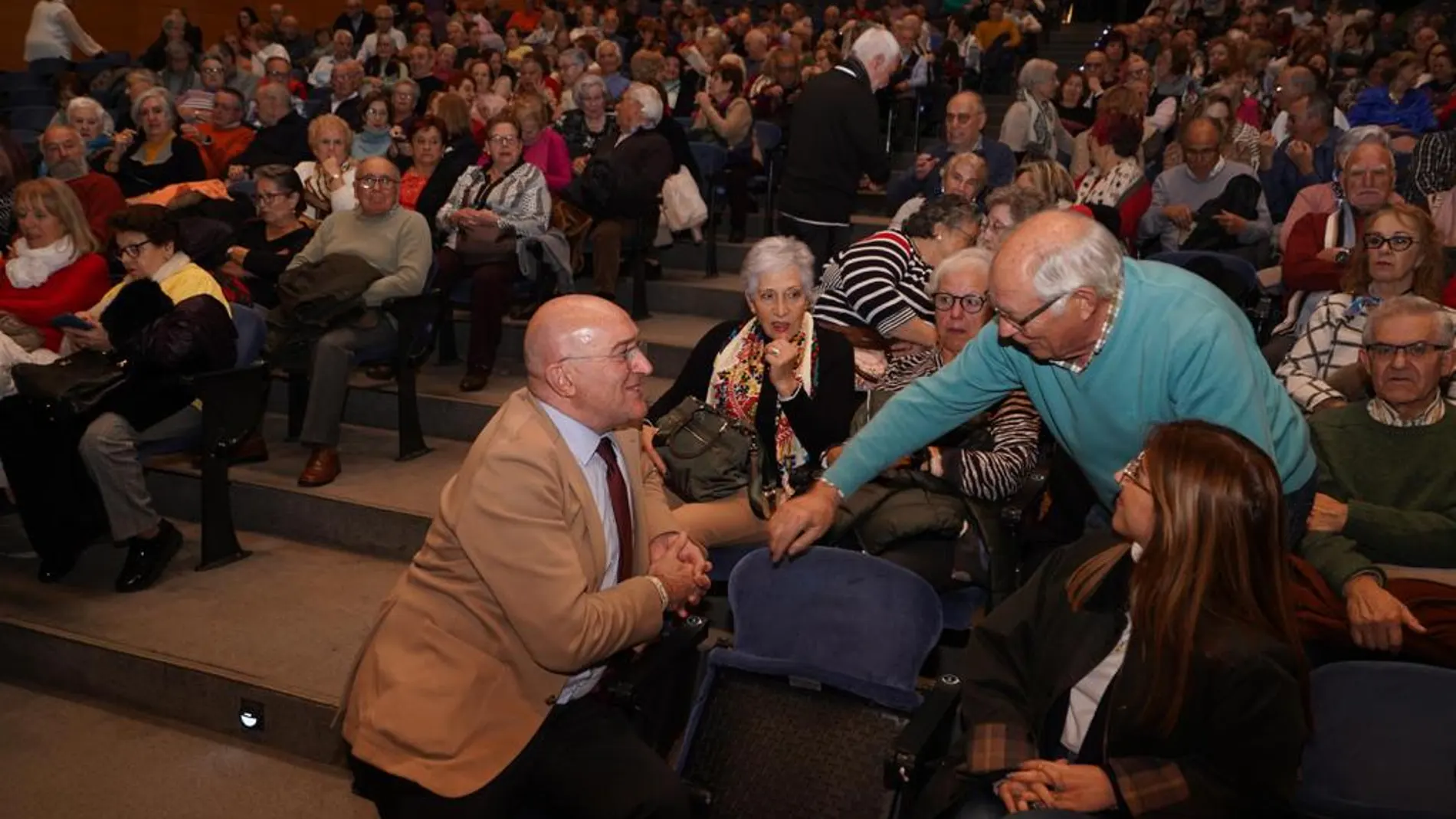 Jesús Julio Carnero durante el acto celebrado en Valladolid