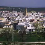 Vista del pueblo de Herrera (Sevilla)