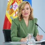 Rueda de prensa tras el Consejo de Ministros de Ana Redondo y Pilar Alegria David Jar