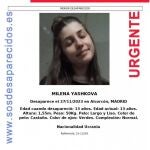 Buscan a una chica ucraniana de 13 años desaparecida la semana pasada en Alcorcón