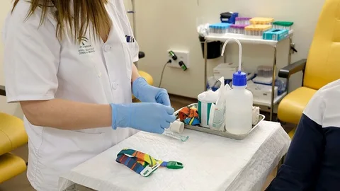 Enfermera del Servicio Andaluz de Salud (SAS)