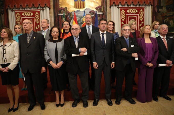 Carlos Mazón presidió el acto de la Constitución celebrado en la Diputación de Castellón