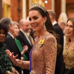 Kate Middleton con look de princesa.