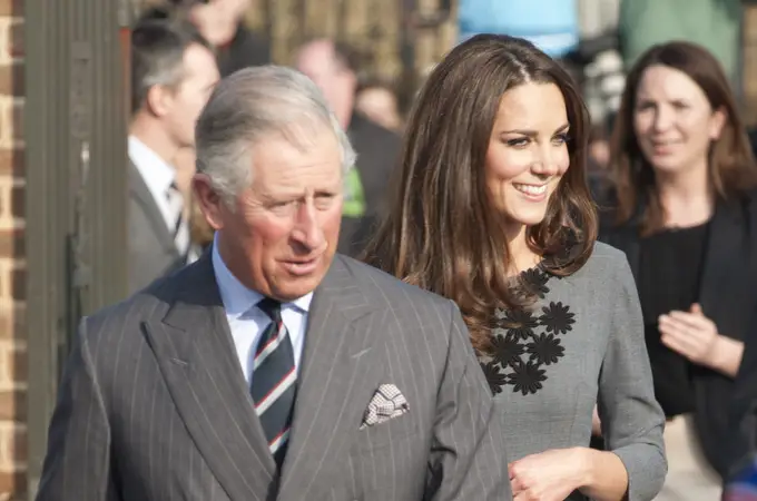 Así fue el conmovedor almuerzo de Carlos III y Kate Middleton: 