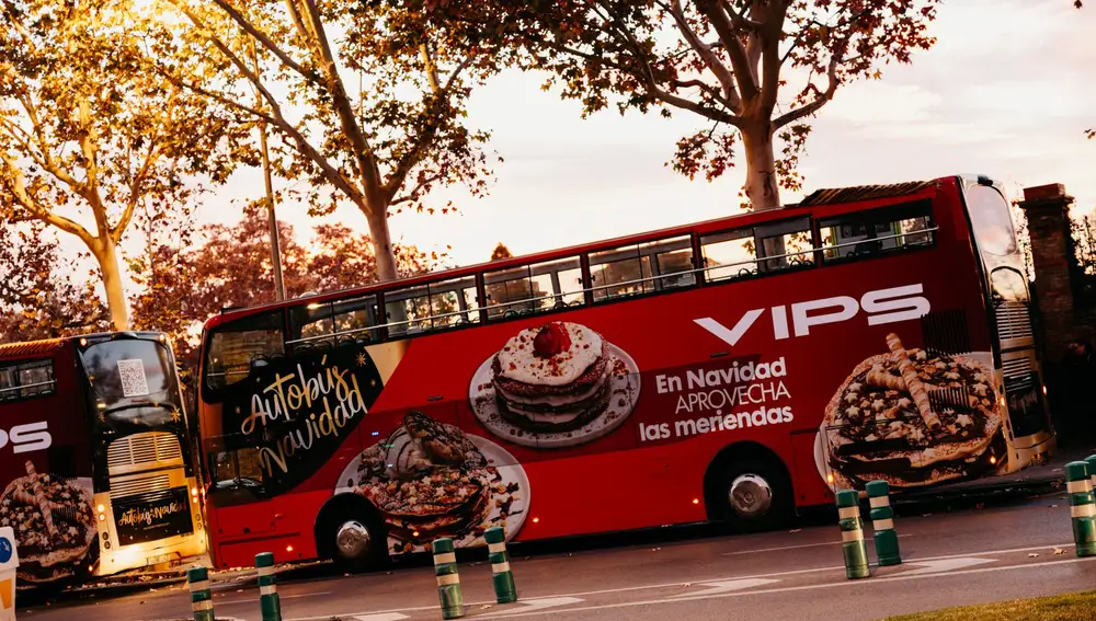 Autobus de Navidad Vips