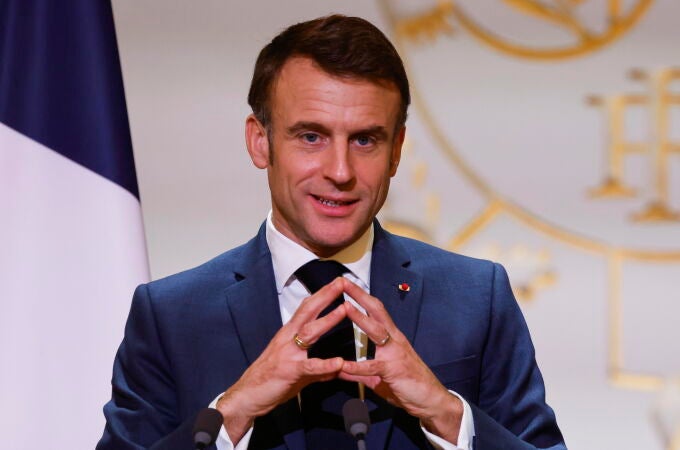 French President Macron hosts event on future of French research