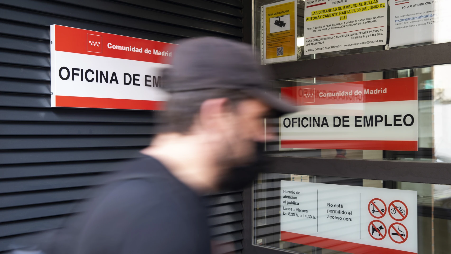 Imagen de Oficina de Empleo en Madrid.