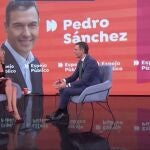 Pedro Sánchez entrevistado por Susana Griso en Espacio Público