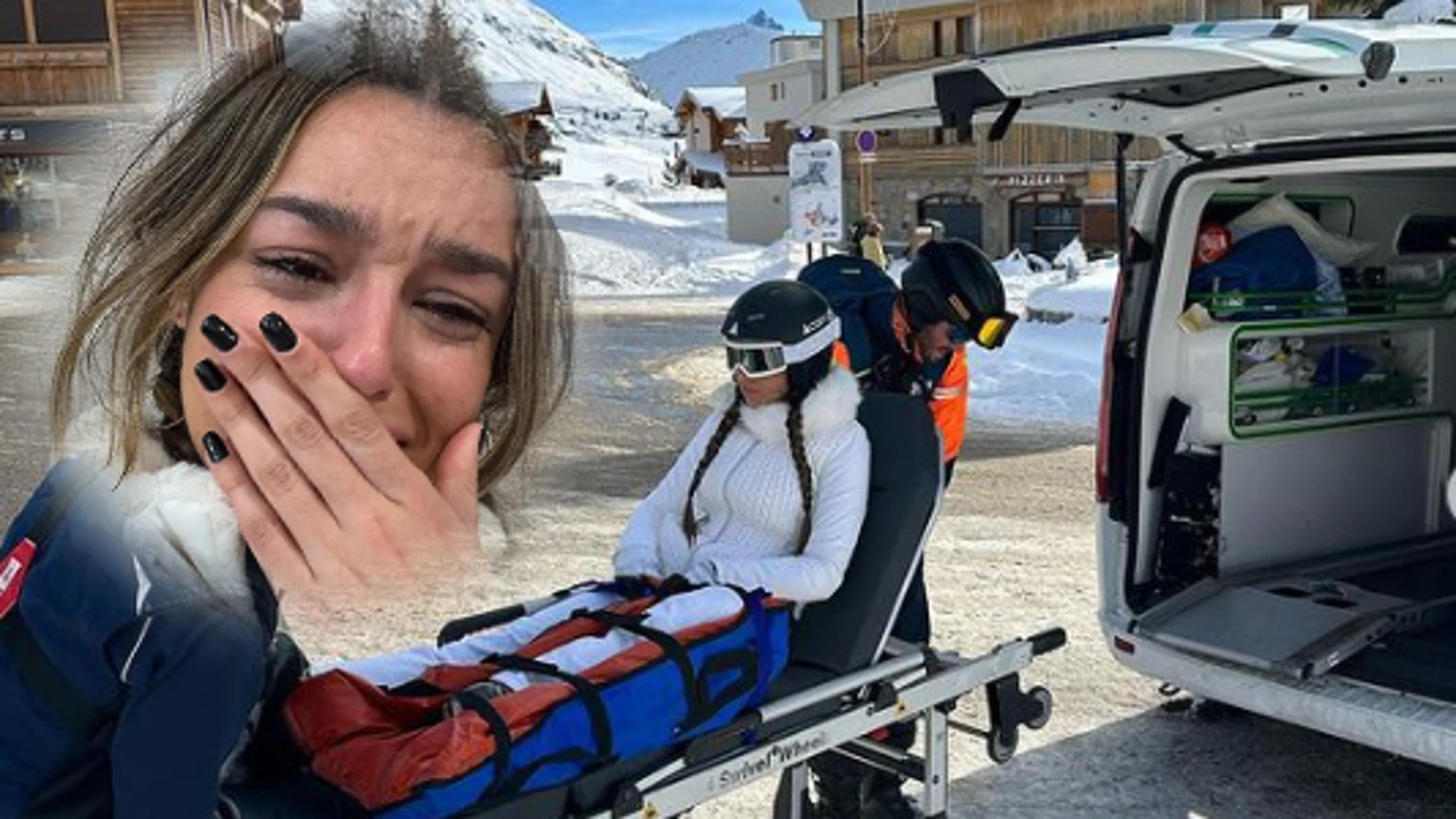 Marta Díaz sufre un accidente en los Alpes