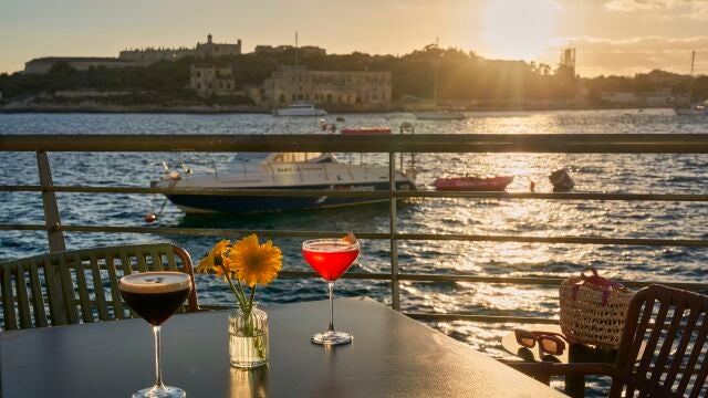 Vistas desde un terraza del Barceló Fortina Malta.