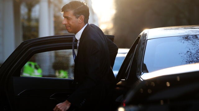 El "premier" británico, Rishi Sunak