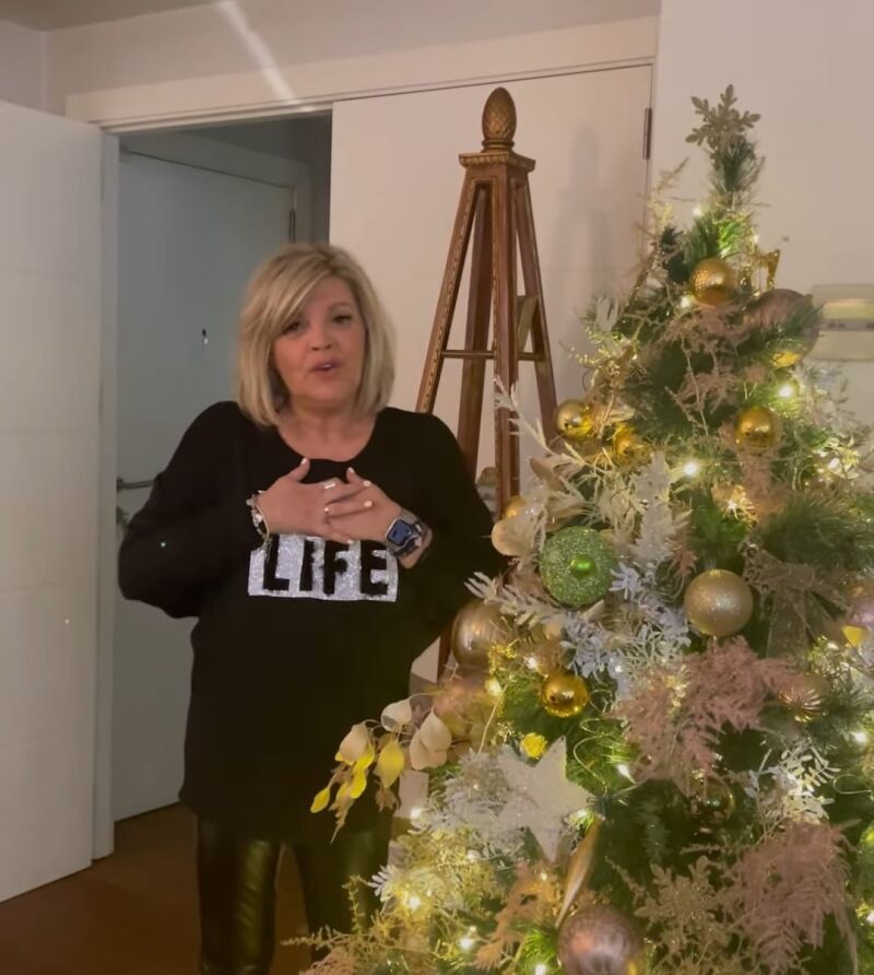 Terelu Campos preparada para la Navidad en &quot;un año complicado&quot;