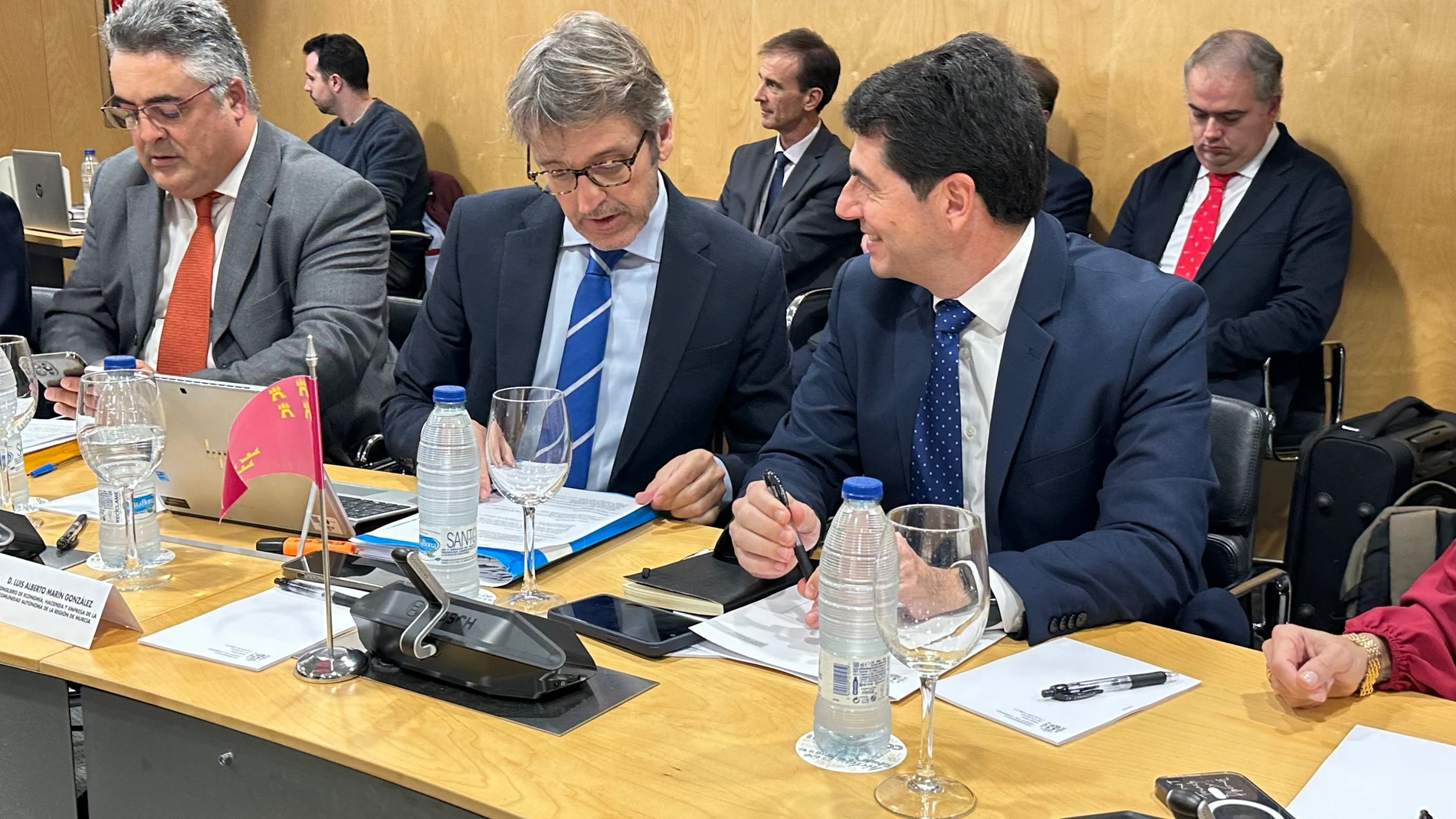 Marín en la reunión del Consejo de Política Fiscal y Financiera