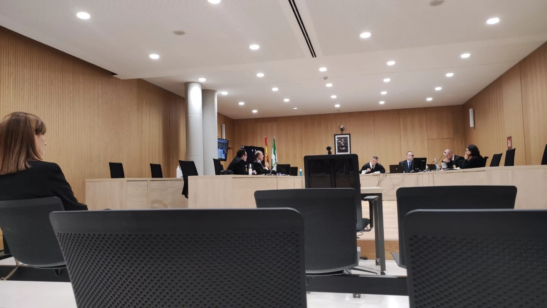 La exalcaldesa del municipio cordobés de Peñarroya-Pueblonuevo Luisa Ruiz en el juicio.EUROPA PRESS11/12/2023
