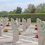 Tumbas musulmanas en un cementerio catalán 
