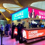 Oficina GLOBAL EXCHANGE en la T4 del aeropuerto de Madrid