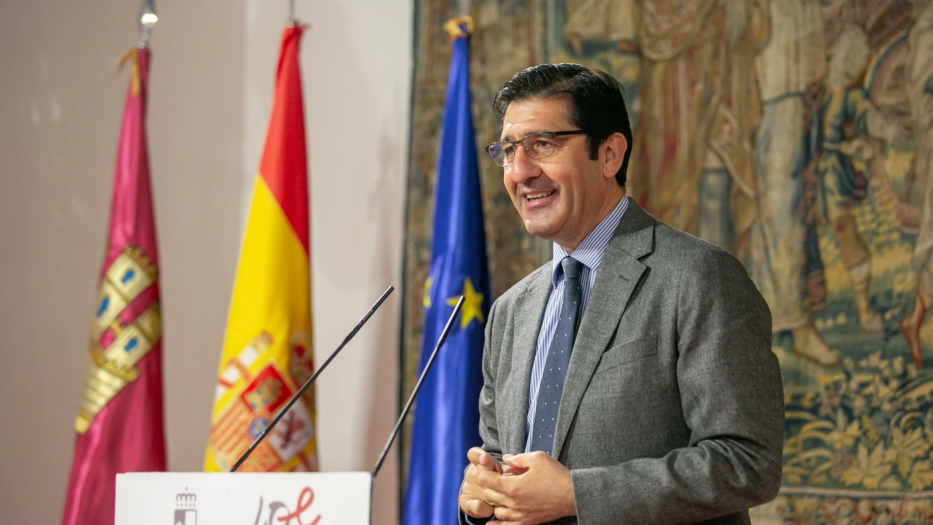 El vicepresidente segundo del Gobierno de Castilla-La Mancha José Manuel Caballero.