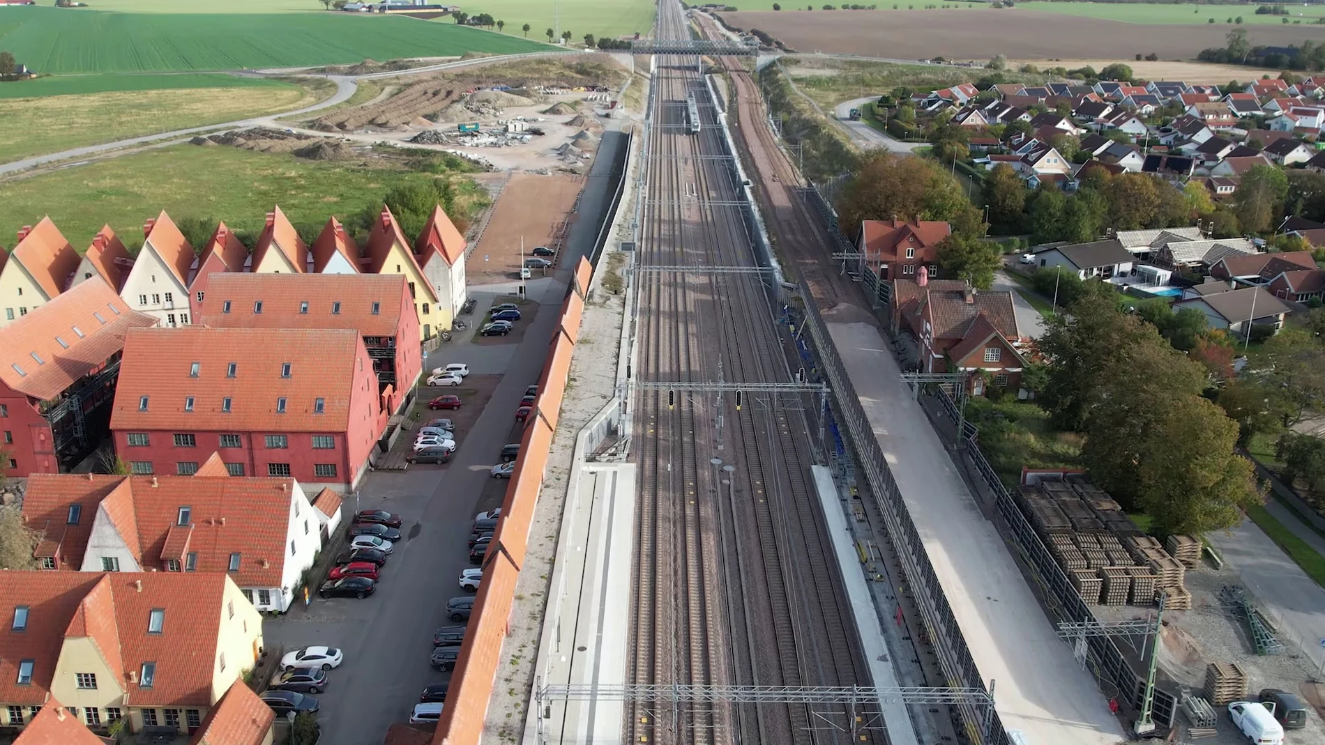 Lund-Arlöv forma parte de uno de los corredores ferroviarios más importantes de Europa