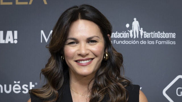 Fabiola Martínez, durante la entrega de premios Dona2