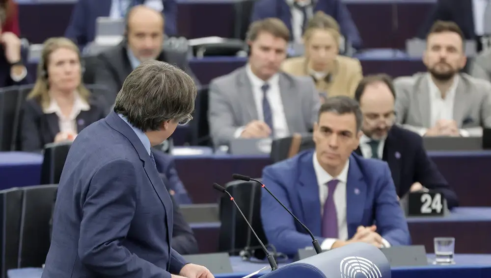 Carles Puigdemont y Pedro Sánchez