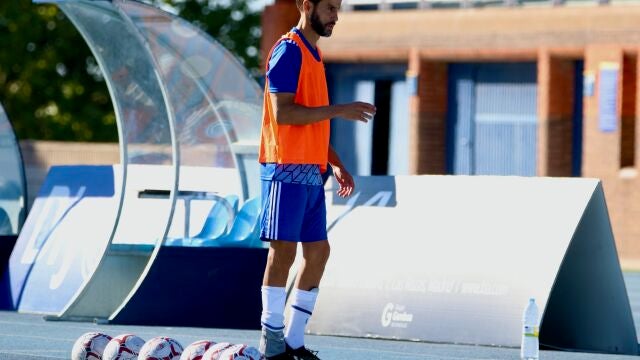 Daniel García, paciente de Vithas I Invictum, en uno de sus entrenos