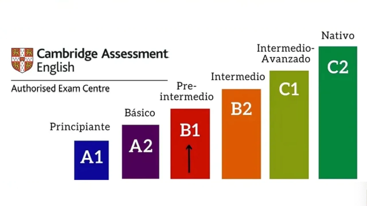 Los niveles de inglés A1, A2, B1, B2, C1 y C2