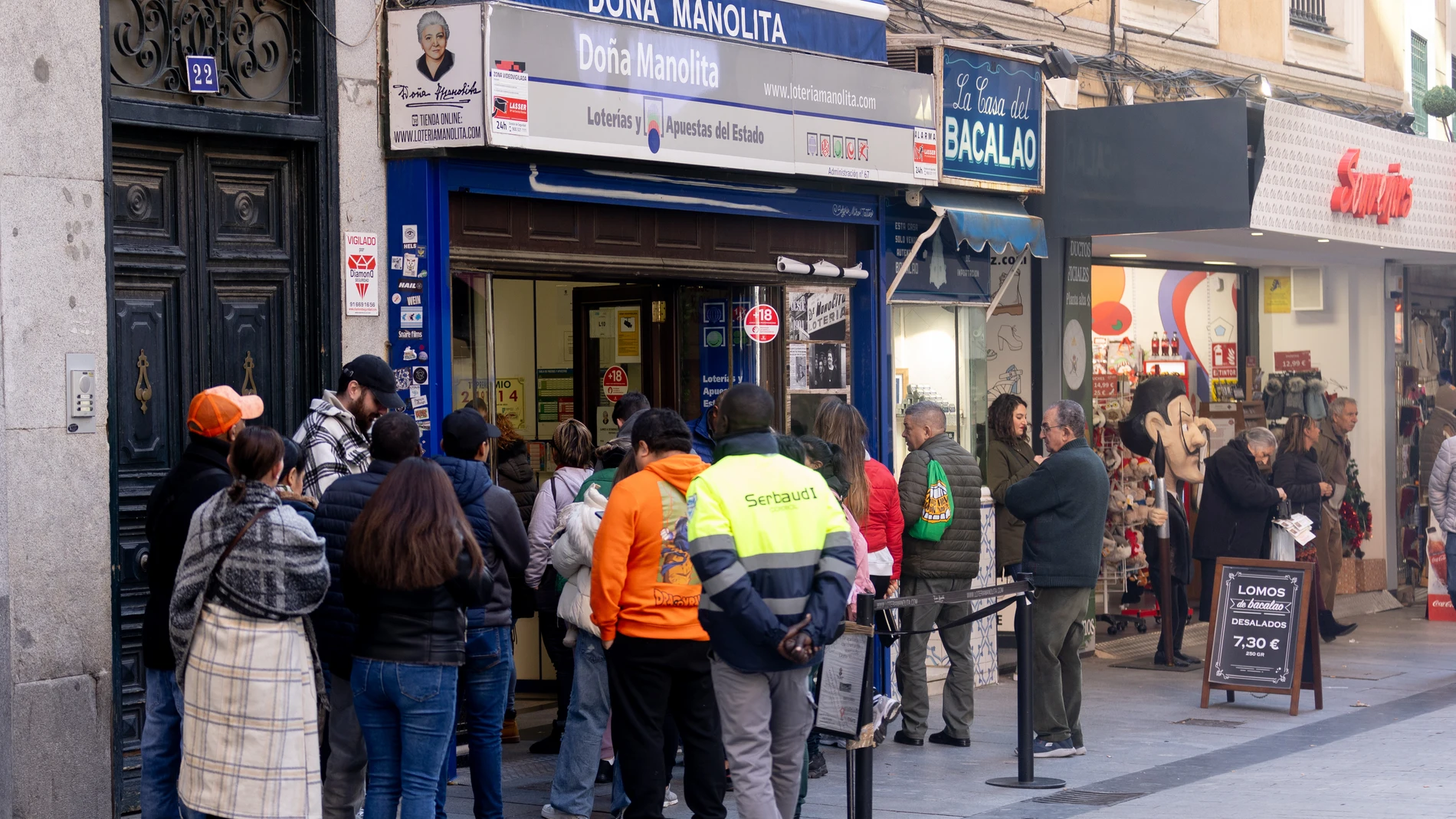 MADRID.-Cada madrileño gastará una media de 81,44 euros en Lotería de Navidad