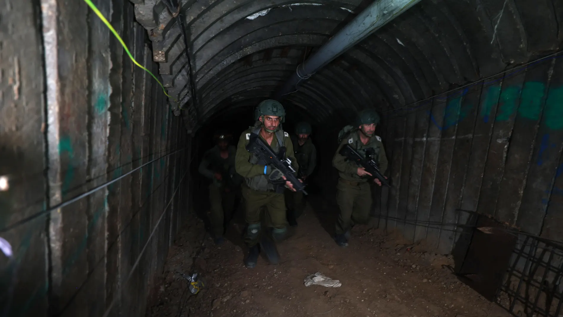 A tunnel dicovered near Erez crossing in Beit Hanun A tunnel dicovered near Erez crossing in Beit Hanun