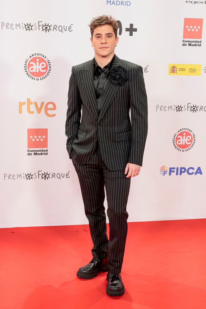 El actor André Lamoglia en el photocall de la 29 edición de los Premios José María Forqué