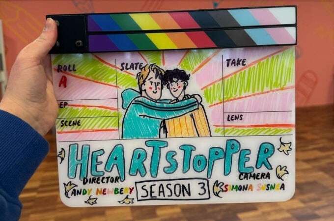 Imagen rodaje 3ª temporada 'Heartstopper'