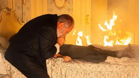En el capítulo de hoy de "La Promesa", Jimena quema la habitación con Catalina dentro