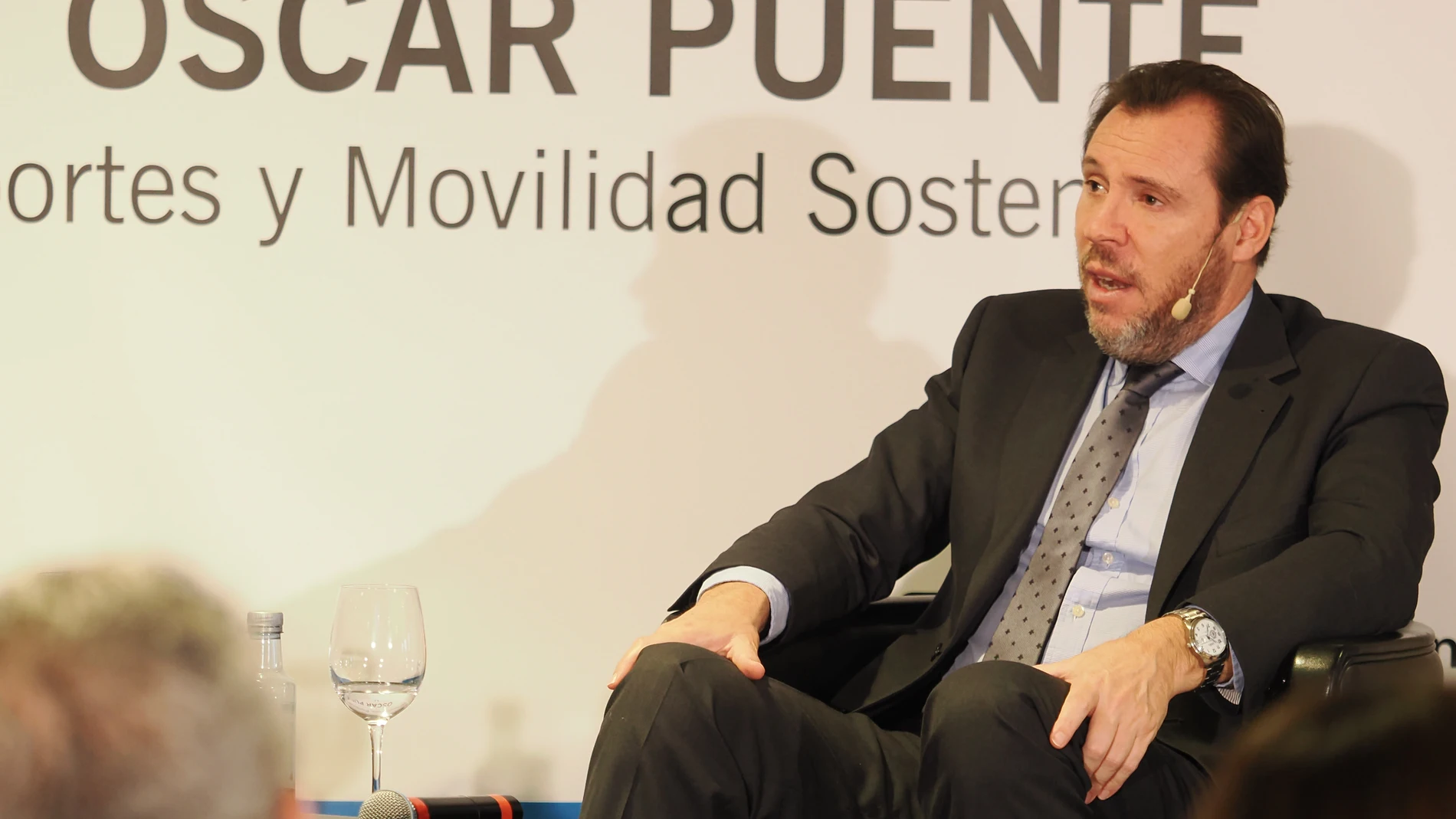 El ministro de Transportes Óscar Puente 