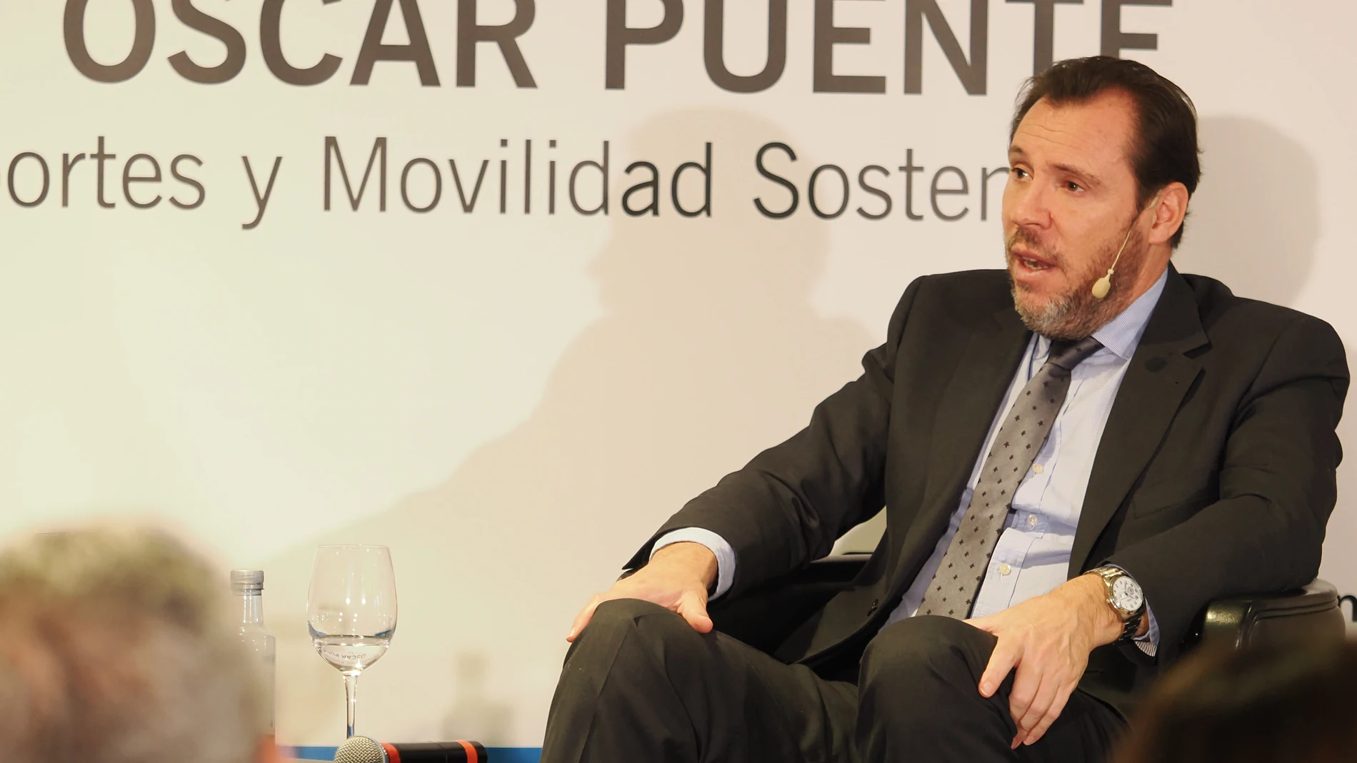 El ministro de Transportes Óscar Puente