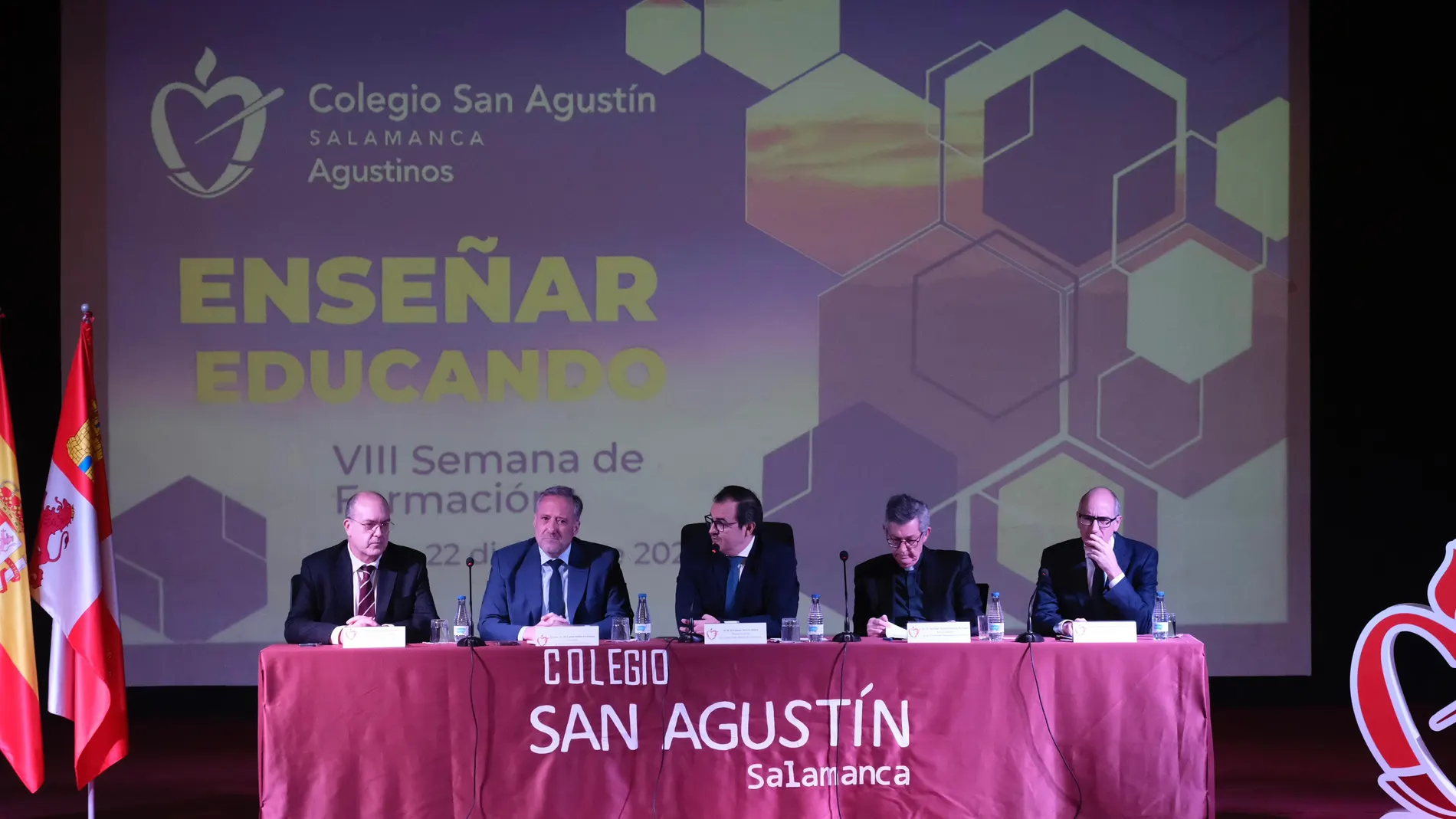Carlos Pollán participa en la Semana de Formación en el Colegio San Agustín de Salamanca