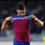 Imagen compartida por Ferran Torres con la dedicatoria a su abuela