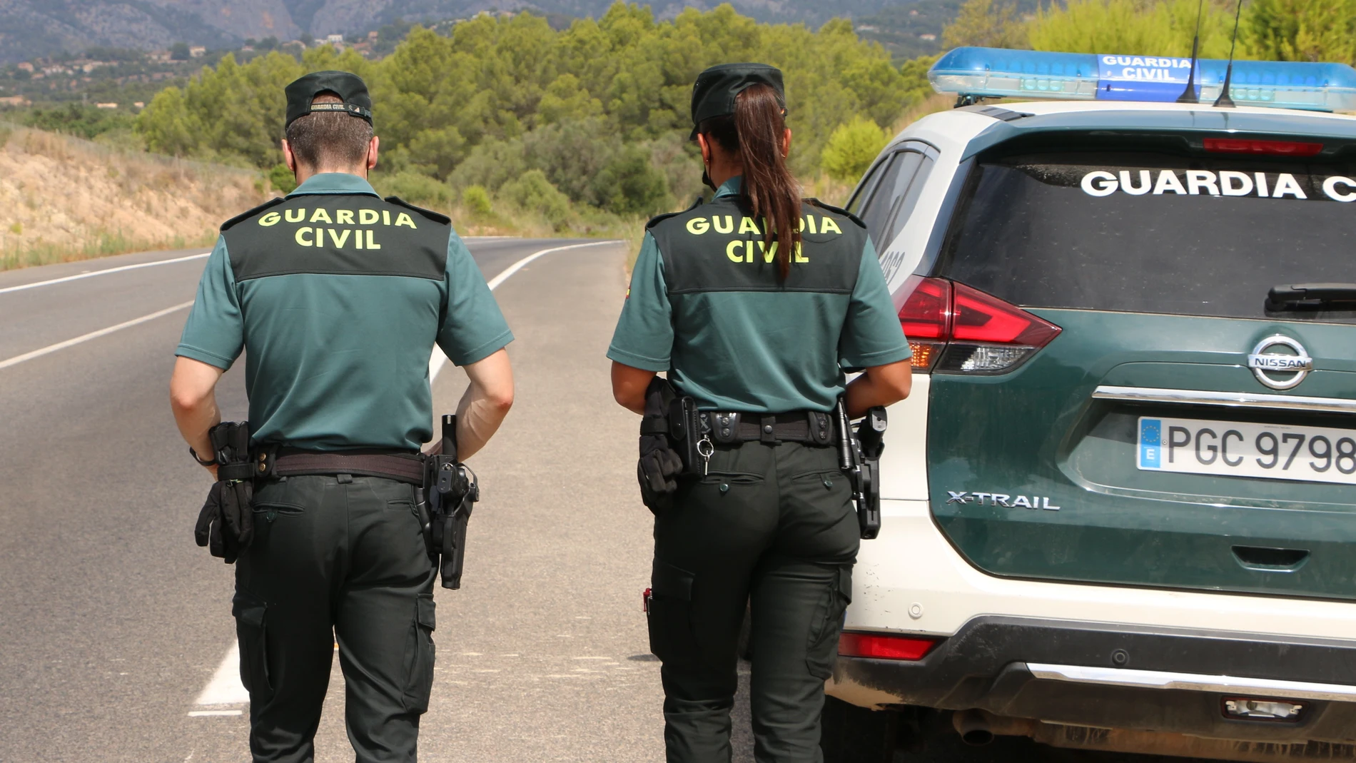 Agentes de la Guardia Civil