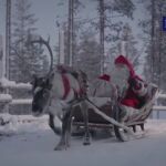 Papá Noel última los preparativos para iniciar su viaje desde Laponia