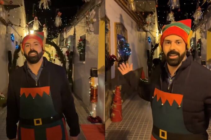 Alcalde de El Carpio (Córdoba) se viste de elfo