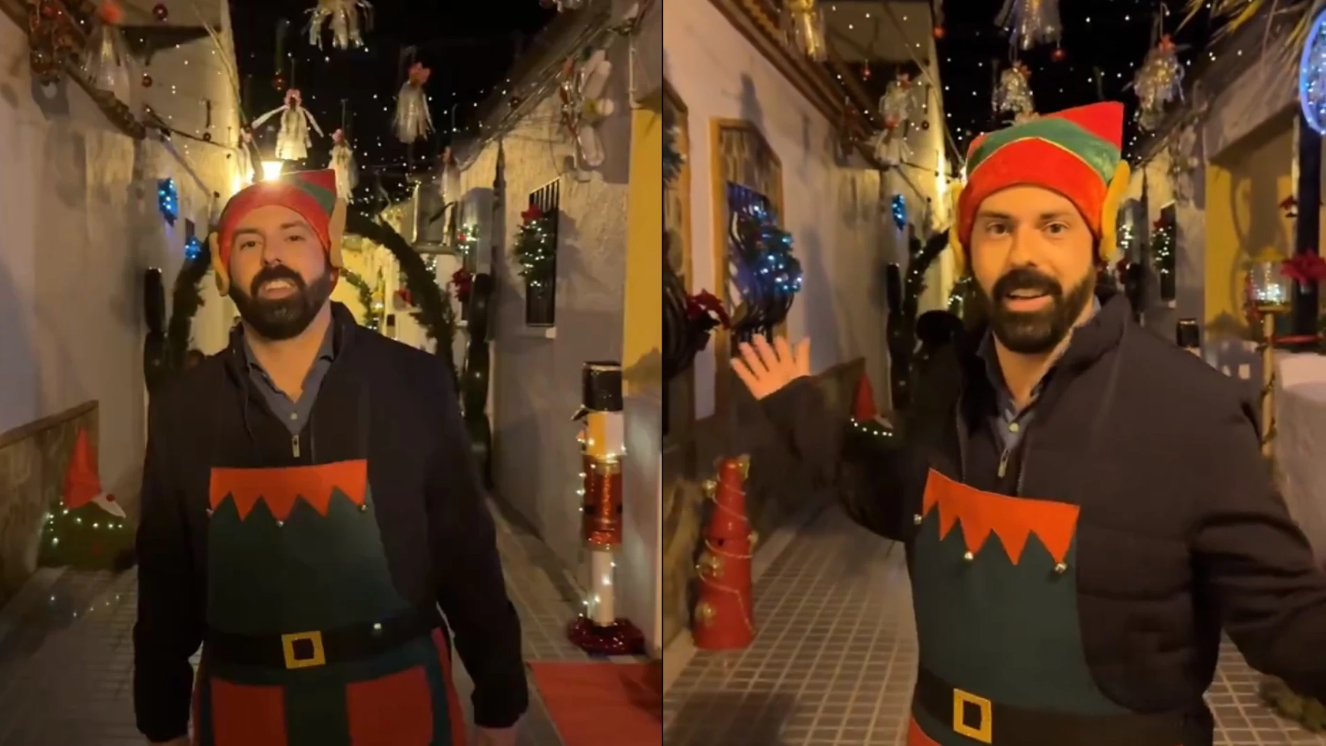 Alcalde de El Carpio (Córdoba) se viste de elfo