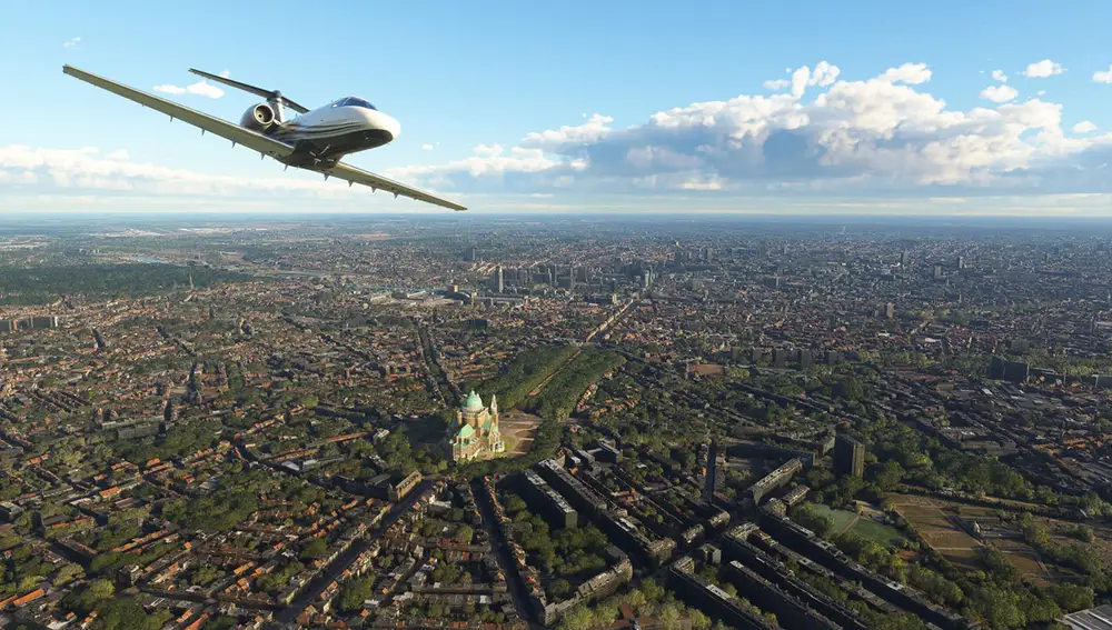 Flight Simulator - Bruselas 